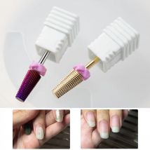 Wolframkarbid-Nagelbohrer, Gel-Nagellack-Entfernungswerkzeug mit hoher Härte für professionelle Maniküre, sicherer, langfristiger Einsatz
