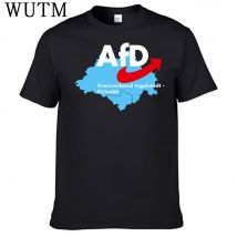 Afd Deutschland T-Shirt 100 % Baumwolle Herrenhemd