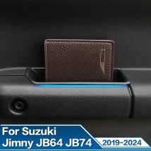 2PCS Auto Vordertür Lagerung Box Barrel Innen Auto Zubehör Für Suzuki Jimny JB64 JB74 2019 - 2024 2020 2021 2022 2023