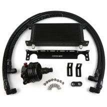 Motoröl kühler Kit für BMW N46B20 Motor E46 E85 E87 E90 Split Ölfilter Adapter 14 Reihen An8 Kühler