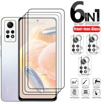 6-in-1 Für Redmi Note 12 Pro Glas Redmi Note 12 Pro 4G Volle Abdeckung Kleber Screen Protector Xiaomi Redmi Note 12 Pro 4G Objektiv Glas