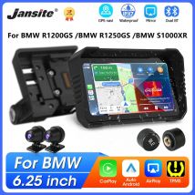 6.25" Carplay Screen for BMW Moto Navigation Wireless Android Auto IPX7 Waterproof For BMW R1200GS/ R1250GS/ R1300GS /S1000XR