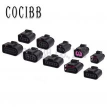 1 Set 2 3 4 5 6 8 10 Pin Automotive Zündspule Elektrische Stecker 3,5 MM Auto Weibliche Draht Steckdose für Audi VW Passat