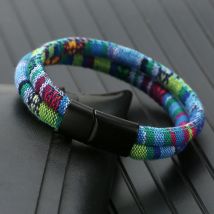 Neue Männer Frauen Böhmen Seil Armband Magnetische Armband Abenteuer Überleben Armband Pulseras Hilo Hombre Strand Surf Brazalete