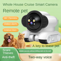 2025 Neue Dual-Objektiv 2K Wi-Fi Indoor-Überwachungskamera für Baby/älter/Hund/Haustier mit Telefon-App 2-Wege-Audio-Babyphone-Kamera