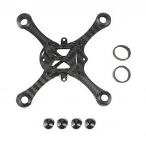 JMT Hollow Cup Rack Brushed Mini Drone Frame Kit 100MM Wheelbase Carbon Fiber for Indoor FPV Racing Airplane Accessory