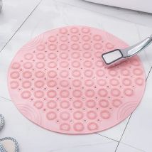 Wasser Entwässerung Schnell trocknende Saugnapf Pad Badezimmer Fuß Massage Matte Premium TPR