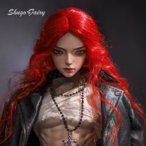 ShugaFairy Levi 1/4 Bjd Puppen Bubo Körper Fantasy Kampfstil Witcher Bounty Hunter Hochwertige Puppe mit Kugelgelenk Bjd Fullset