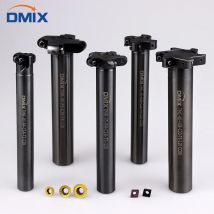 DMIX TMC TMR series T-slot milling cutter Trapezoidal slot milling cutter Side milling cutter for CCMT RPMT inserts
