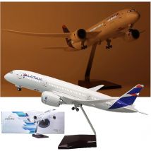 47 cm großes Flugzeug B787 Flugzeugmodell Spielzeug Latam Airline Flugzeug Modell W Räder Fahrwerke für Sammlung Display Geschenk