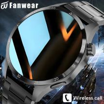 Für Huawei uhr 4 pro AMOLED HD Bildschirm Bluetooth Anruf GPS Track NFC Kompass Outdoor Sport Smart Uhr Männer Für Android IOS