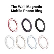 Magnetischer Ringhalter für iPhone 17 16 15 14 Pro/Plus – Wand- und Auto-Magnetständer für Mobiltelefone, Metallhalterung mit Magnetbefestigung