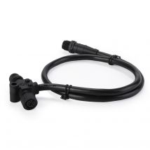 Matsutec NMEA 2000 (N2k) Prodotti di qualità marina Cavo di alimentazione a T con connettore a T con fusibile per reti Lowrance Navico Garmin (1,65 piedi)