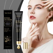 Feuchtigkeitsspendende Augencreme, Augenringe, Beseitigung feiner Linien, Entfernung von Falten, Reduzierung, Lifting, Anti-Aging, aufhellende, feste Augencreme