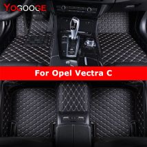 YOGOOGE Custom Auto Fußmatten Für Opel Vectra C 2002-2009 Auto Teppiche Fuß Coche Zubehör
