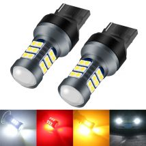 2pcs T20 LED 7440 7443 Led WY21W W21W lampadine a Led lampada di segnalazione per auto T20 3030SMD