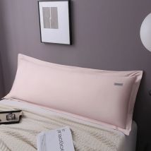 Einfarbiger Kissenbezug aus langstapeliger Baumwolle, waschbarer Kissenbezug im Umschlag-Stil, für Schlafzimmer, Schlafen