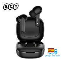 QCY HT05 ANC auricolare Wireless 40dB Noise Cancelling Bluetooth 5.2 cuffie 6 Mic ENC HD Call TWS auricolari modalità trasparenza