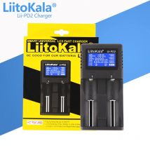 LiitoKala Lii-PD2 Lii-PD4 +car 1.2V 3.7V 3.2V 3.85V A/AAA 18650 18350 26650 10440 14500 16340 Inteligentna ładowarka akumulatorów NiMH
