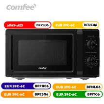 Forno a microonde COMFEE', capacità 19L, potenza 700W, 5 livelli di potenza, Timer 30 minuti,