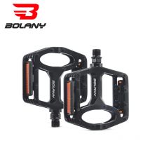 Bolany reflektierende Aluminium legierung Fahrrad pedal verdickt rutsch fest 11 Nagel MTB Pedal 2 Lager leichte Pedal Fahrrad zubehör
