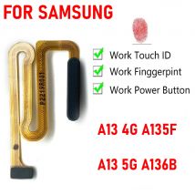 NOWOŚĆ Testowany naprawczy tylny czujnik linii papilarnych Elastyczny kabel klawiatury Touch ID Podłącz elastyczny kabel przycisku Home do Samsung A13 5G 4G