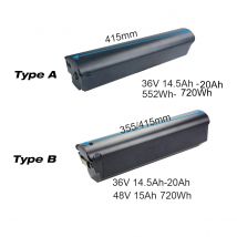 Eskute Netuno ESP500 ESP700 36V 48V Integrierte 14,5Ah 17,5Ah 20Ah 522Wh 720Wh für Eskute Netuno Polluno Pro Akku Ersatz