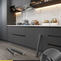 Ispessimento impermeabile autoadesivo in PVC adesivo da parete mobili Muebles Decor armadi da cucina a prova di olio armadio adesivi in vinile