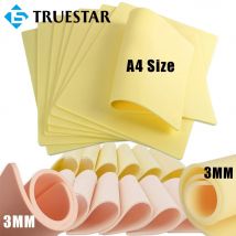 Pelle finta in silicone per pratica del tatuaggio da 3 mm 2 dimensioni Accessori per tatuaggi per trucco permanente per la pelle per allenamento del tatuaggio più spesso su entrambi i lati