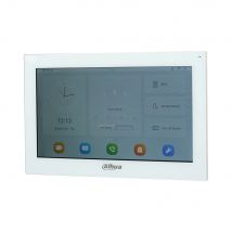 Dahua blanco VTH5341GW-W / VTH5341G-W PoE(802.3af) Monitor interior Android de 10 pulgadas, monitor de videoportero, monitor de timbre con cable