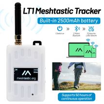 GITFOS Meshtastic Tracker Handradio Einbaubarer Lora-Knoten-Repeater SX1262 NRF52840 LoRawan GPS-Tracker Standort Bewegliches Bluetooth