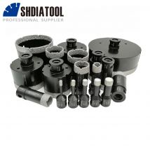 SHDIATOOL 1pc Diamant Trocken Bohren Bohrer Core Bits 5/8 "-11 oder M14 Porzellan Fliesenschneider Keramik Marmor Stein Werkzeug Lochsäge Krone