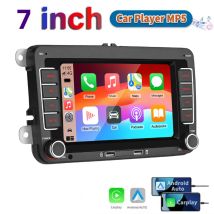 7" Car Multimedia Central Radio 2 Din Car Autostereo MP5 Player Android Auto Carplay Car Bluetooth Audio For VW