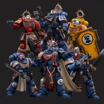 JOYTOY 1/18 Ultramarines Primaris Captain Sidonicus Blood Angels Imperial Fists Mecha Actionfiguren Anime Modell Geschenkkollektion