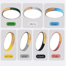 Plafoniere a LED ultrasottili per soggiorno, fredde, calde, bianche, luce naturale, apparecchi