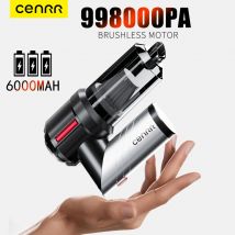 CENRR Aspirapolvere per Auto Mini 998000PA Potente Senza Fili Portatile per Elettrodomestici Soffiatore Manuale Pulitore per Auto