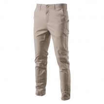 AIOPESON Pantaloni da uomo in cotone casual Pantaloni da uomo slim fit tinta unita Nuova primavera autunno Pantaloni da lavoro classici di alta qualità da uomo