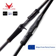 PURELURE SEABED 10FT 3.0m 3.3m 3.6m ML MH Canna da Spinning per SeaBass Canna da pesca ad alto tenore di carbonio a lancio lungo in più mulinello da spinning
