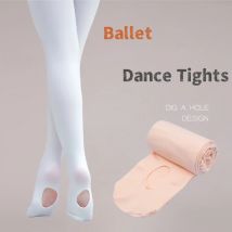 Prinzessin Baby Mädchen Ballett Strumpfhosen Hohe Elastizität Tanz Strumpfhosen Mit Loch Frühling Herbst Frauen Kleinkind Kinder Studenten Strümpfe