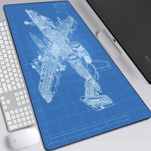 Rysunek techniczny duża podkładka pod mysz do gier komputer Laptop podkładka pod mysz klawiatura podkład na biurko PC podkładka pod mysz dla graczy XXL Office Mausepad