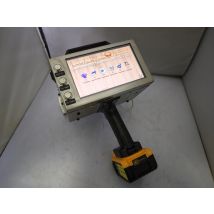 Ekran dotykowy Elektryczna maszyna do znakowania ręczna z baterią litową Marker punktowy do znakowania numerów VIN. Zakres oznaczania 120x30mm Z elektromagnesem