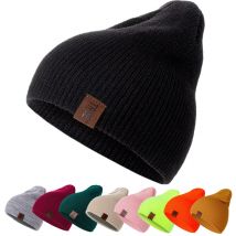 Heißer Verkauf Unisex Casual Beanie Hut Männer Frauen Grundlegende Gestrickte Winter Hut Streetwear Beanie Cap