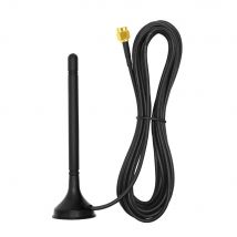 700-2700 MHz GSM 2.4G 3G 4G LTE Antenna ad alto guadagno 3.5dBi SMA Base magnetica maschio Cavo 3M per armadio e router DTU esterno