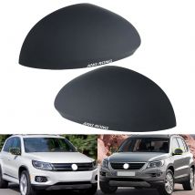 Primer per copertura specchietto retrovisore laterale sinistro + destro per VW Tiguan 5N 2007-16 Involucro per tappi specchietto retrovisore