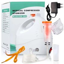 Nebulizzatore medico Nebulizzatore Umidificatore Nebulizzatore medico Asma Nebulizador per adulti e bambini Scatola di immagazzinaggio Ad alta capacità