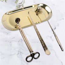 Strumento per l'estinzione delle candele Estintore per candele in metallo nero Forbici per tagliare stoppini per candele/ganci/Strumento per allattamento per candele SENZA TORCHETTO