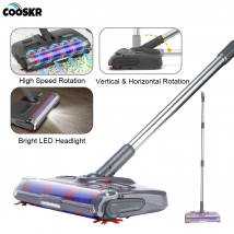 Spazzatrice automatica Mop per pulizia elettrica Spazzatrice per peli di animali domestici Pulitore per pavimenti duri senza fili Ricarica USB Mop elettrico per spazzare