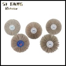 1pc Holz Möbel Bohrer Polieren Entgraten Grinder Schleif Draht Schleifen Blume Kopf Nylon Rad Pinsel Elektrische Polieren