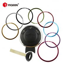 YIQIXIN Samochodowy brelok do kluczy ze stopu aluminium Ozdoby do kluczy samochodowych BMW Mini Cooper Clubman Countryman R56 R57 R58 R60