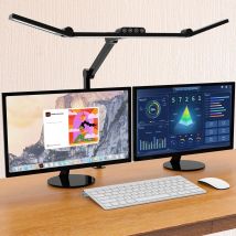 Lampa biurkowa LED z zaciskiem, lampa biurkowa architekta do domowego biura z oświetleniem